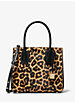 Mercer Medium Leopard Calf Hair Accordion Crossbody Bag image number 2