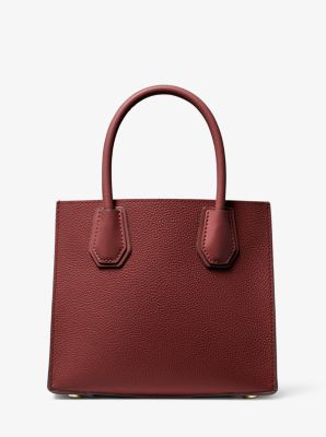 Mercer Medium Pebbled Leather Pocket Tote Bag image number 3