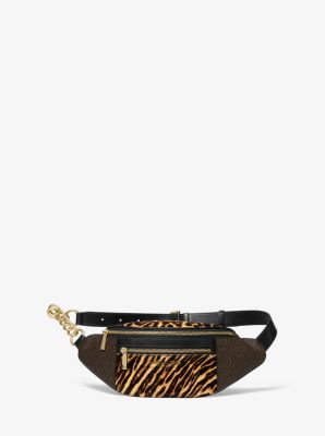 michael kors leopard belt