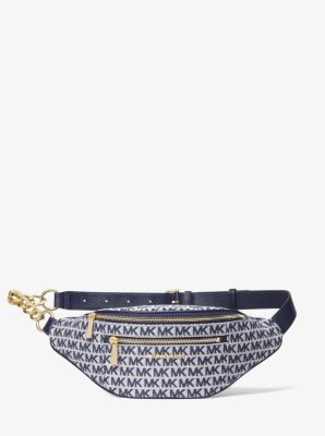 Medium Logo Jacquard Belt Bag Michael Kors