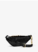 Medium Studded Leather and Animal-Print Calf Hair Belt Bag image number 2