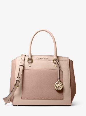 Michael Kors, Bags, Michael Kors Park Medium Saffiano Leather Satchel