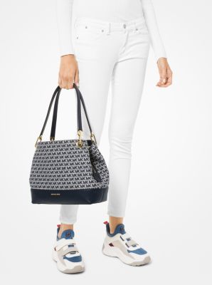 Michael Kors Raven Large Logo Jacquard 