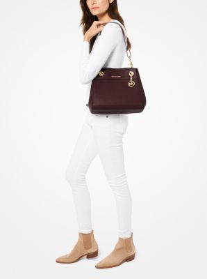 Jet Set Legacy Medium Pebbled Leather Chain Shoulder Bag image number 2