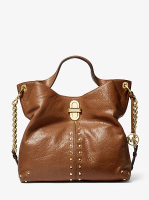 Uptown Astor Legacy Large Leather Shoulder Tote Bag | Michael Kors