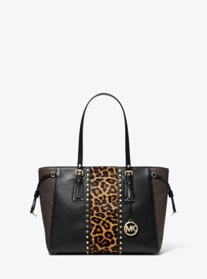 Michael Kors Voyager Signature Logo Tote Bag