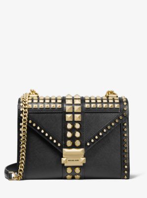 michael kors whitney studded bag