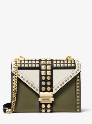 The Coral Gables Clear Small Studded Bag