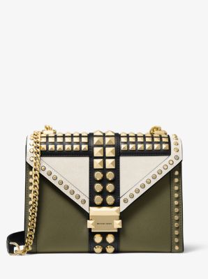 michael kors studded bag