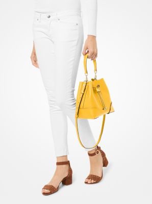 Mercer Gallery Small Pebbled Leather Shoulder Bag