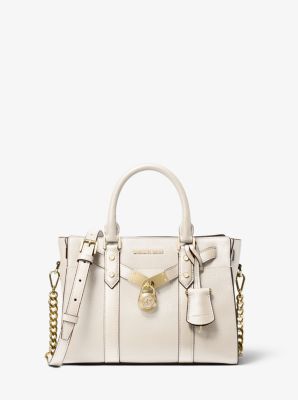 Nouveau Hamilton Small Pebbled Leather Satchel Michael Kors Canada