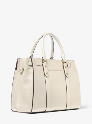 MICHAEL Michael Kors  Nouveau Hamilton Small Pebbled Leather