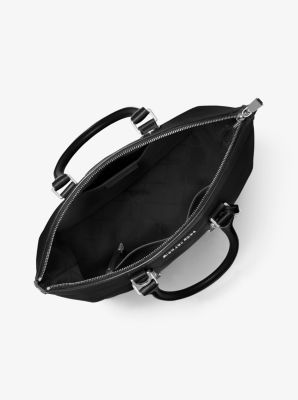 Bedford Legacy Large Pebbled Leather Dome Tote Bag