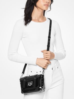 Michael kors manhattan small leather crossbody bag new arrivals