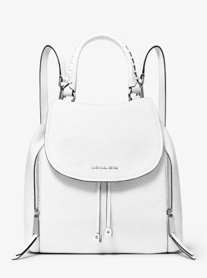 michael kors large leather backpack