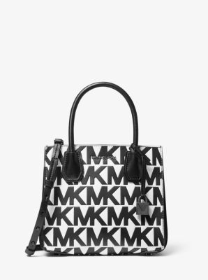 Michael Kors Mercer Medium Logo and Leather Accordion Crossbody Bag Po –  LussoCitta