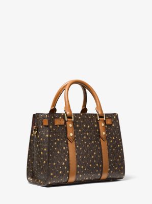 Nouveau Hamilton Small Star-Embellished Logo Satchel image number 2