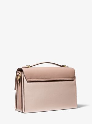 Michael Kors ハントハック Hendrix Medium Two-Tone Leather Messenger Bag | Michael Kors