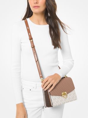 Michael Kors Hendrix Extra-small Two-tone Logo Convertible