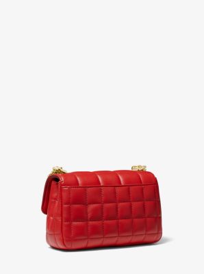 Borsa a spalla SoHo piccola in pelle trapuntata image number 2