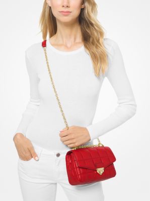 Borsa a spalla SoHo piccola in pelle trapuntata image number 3