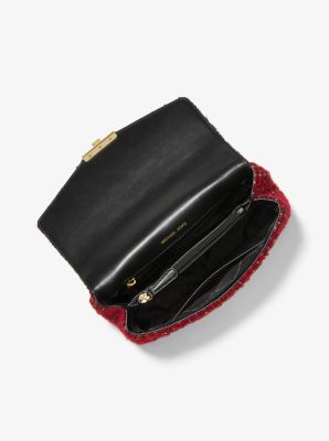 SoHo Large Tweed Shoulder Bag