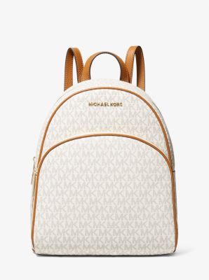 michael kors abbey medium logo backpack