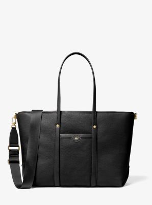 Beck Large Pebbled Leather Tote Bag | Michael Kors