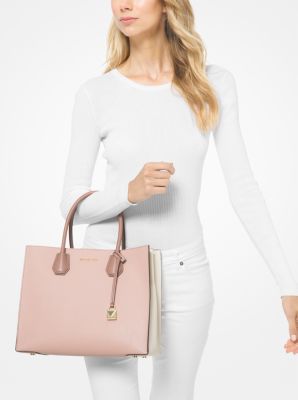 mercer leather tote