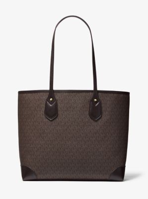 Michael kors eva tote large sale