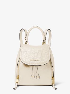 Viv Extra-Small Pebbled Leather Backpack image number 0