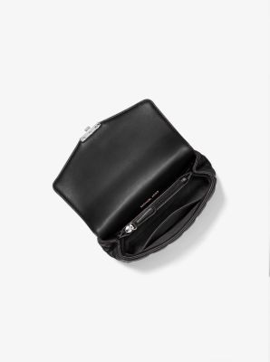 Petit sac porté épaule Soho en cuir matelassé image number 1