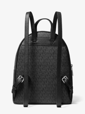 Michael kors abbey medium backpack outlet black