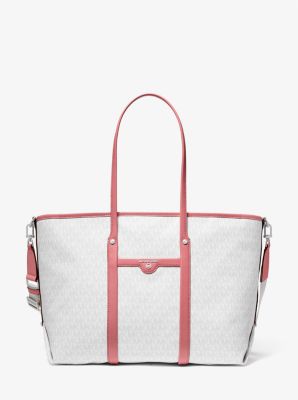 michael michael kors beck large logo tote bag