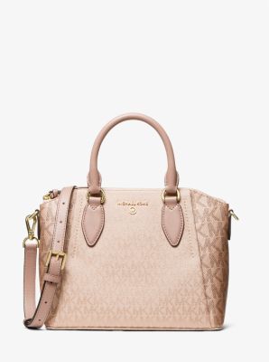 Sac messager Sienna de taille moyenne &agrave; deux tons et &agrave; logo graphique