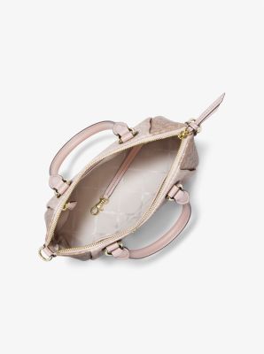 Sac messager Sienna de taille moyenne &agrave; deux tons et &agrave; logo graphique