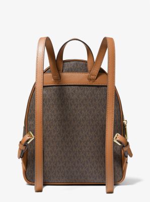 MICHAEL Michael Kors Brooklyn Medium Jacquard Logo Backpack at Von