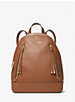 Brooklyn Medium Pebbled Leather Backpack image number 0