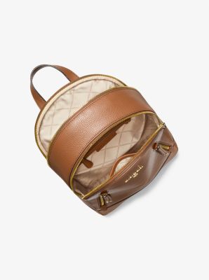 Brooklyn Medium Pebbled Leather Backpack image number 1