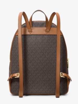 Michael kors best sale backpack large size