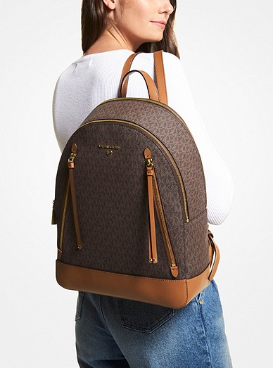 Brooklyn Large Logo Backpack | Michael Kors