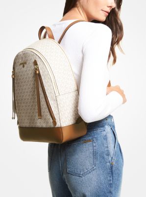 Brooklyn Large Logo Backpack Michael Kors