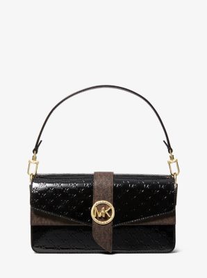 Michael kors patent leather on sale bag