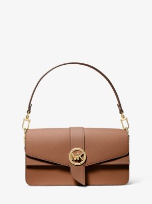 Michael Kors Greenwich MD Leather Handbag