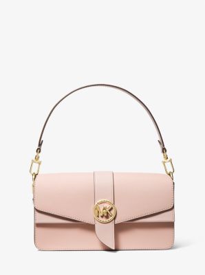 Greenwich Medium Saffiano Leather Shoulder Bag | Michael Kors