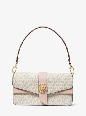 Greenwich Medium Logo Shoulder Bag | Michael Kors