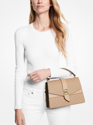 Greenwich Medium Logo Satchel image number 3