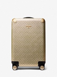 Metallic Logo Suitcase - PALE GOLD - 30H1GTFT5U
