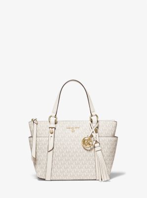 Sullivan Small Logo Top-Zip Tote Bag in CAMEL | Michael Kors [SI]