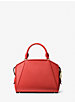 Cleo Small Saffiano Leather Satchel image number 3